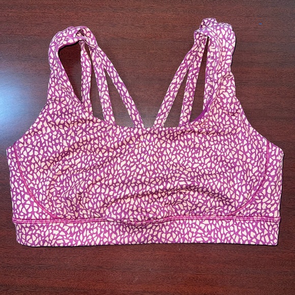 lululemon athletica Other - Lululemon Athletica Pink Patterned Sports Bra